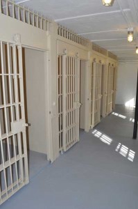 Lower level jail cells