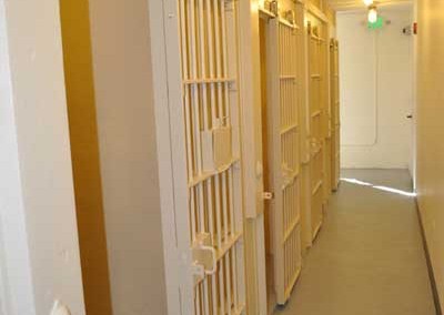 Lower level jail cells