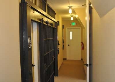 Upper floor jail cell